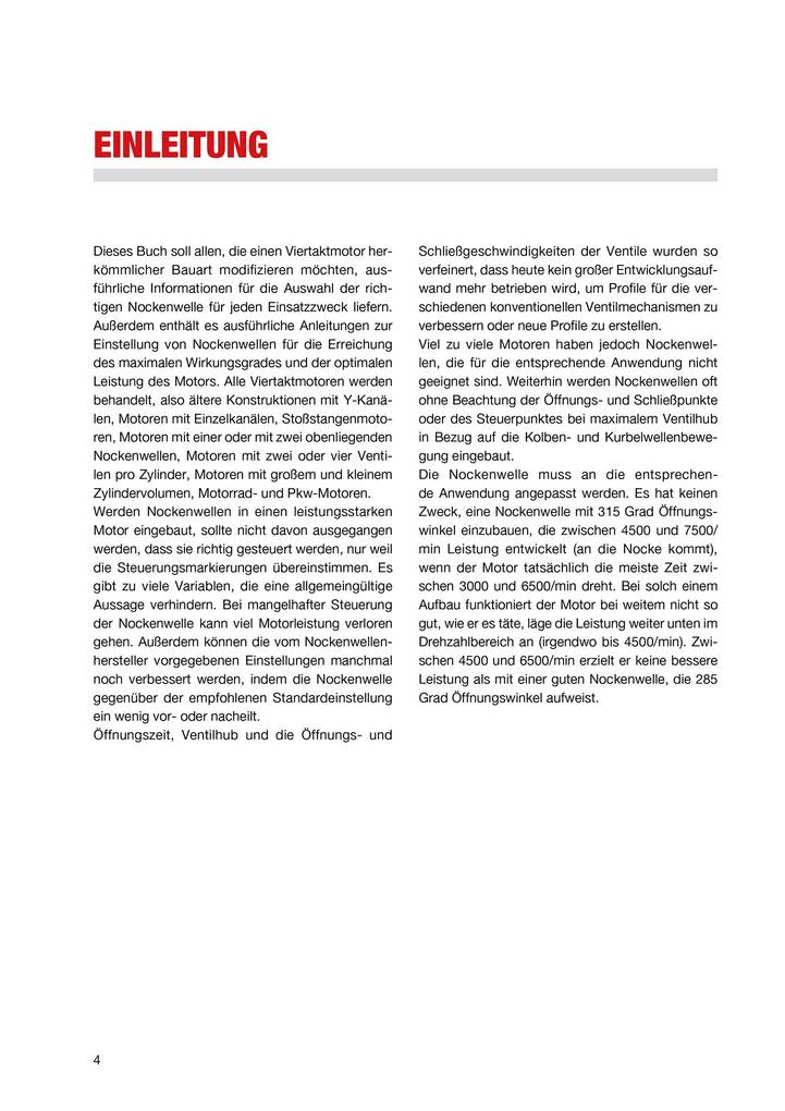 Weitere Ansicht: Praxishandbuch Nockenwellen | Des Hammill