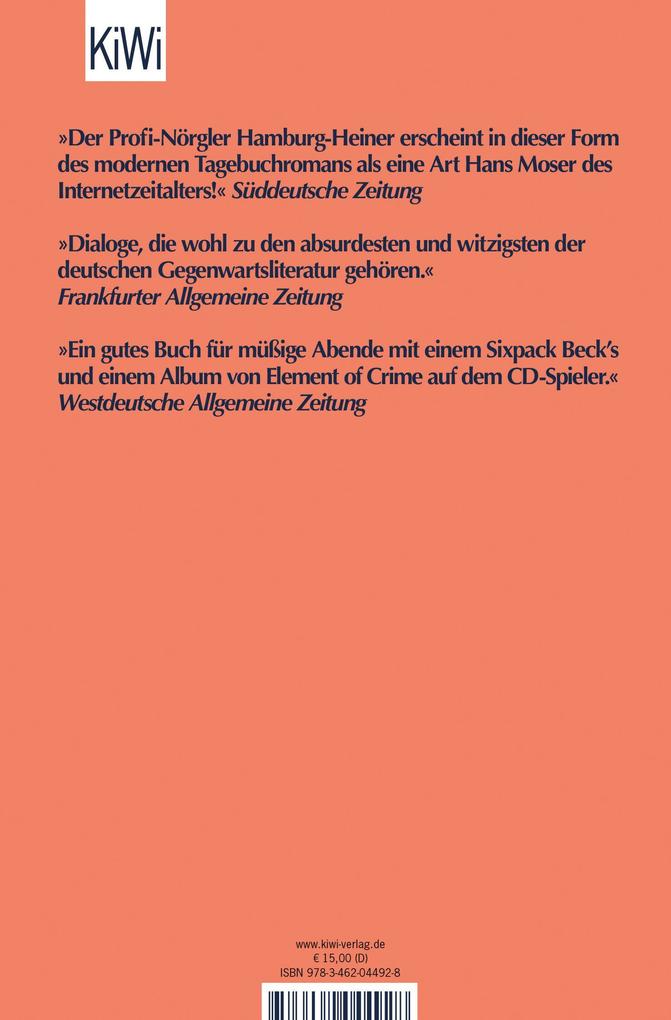 Weitere Ansicht: Meine Jahre mit Hamburg-Heiner | Sven Regener