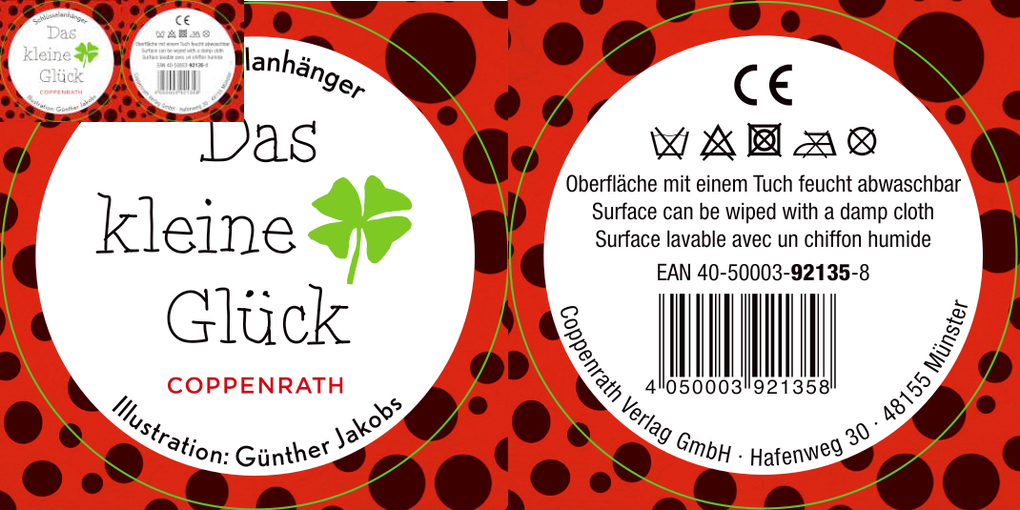 Weitere Ansicht: Coppenrath - Das kleine Glück - Schlüsselanhänger: Das kleine Glück
