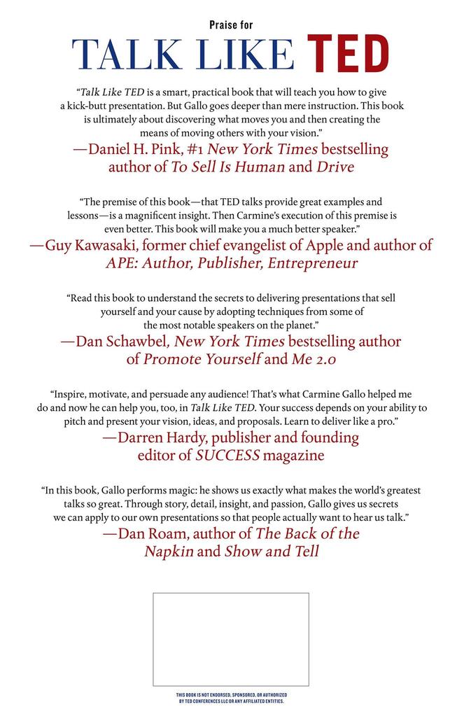 Weitere Ansicht: Talk Like Ted | Carmine Gallo