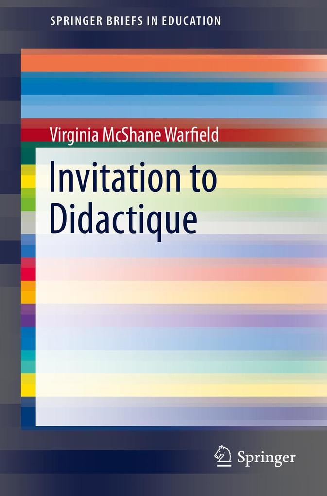Produktbild: Invitation to Didactique | Virginia McShane Warfield