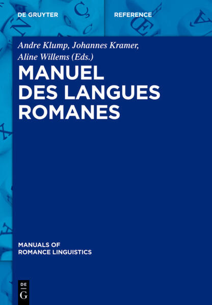 Produktbild: Manuel des langues romanes