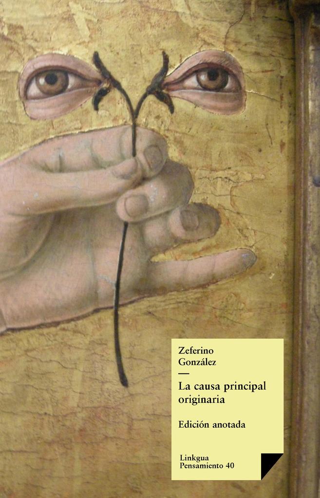 Produktbild: La causa principal originaria | Zeferino González