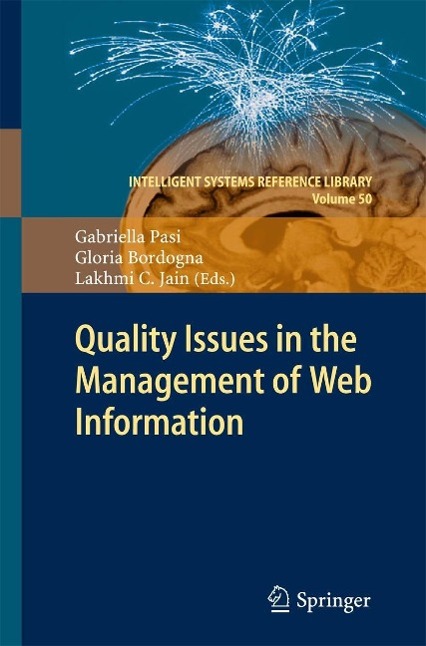 Produktbild: Quality Issues in the Management of Web Information