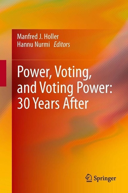 Produktbild: Power, Voting, and Voting Power: 30 Years After