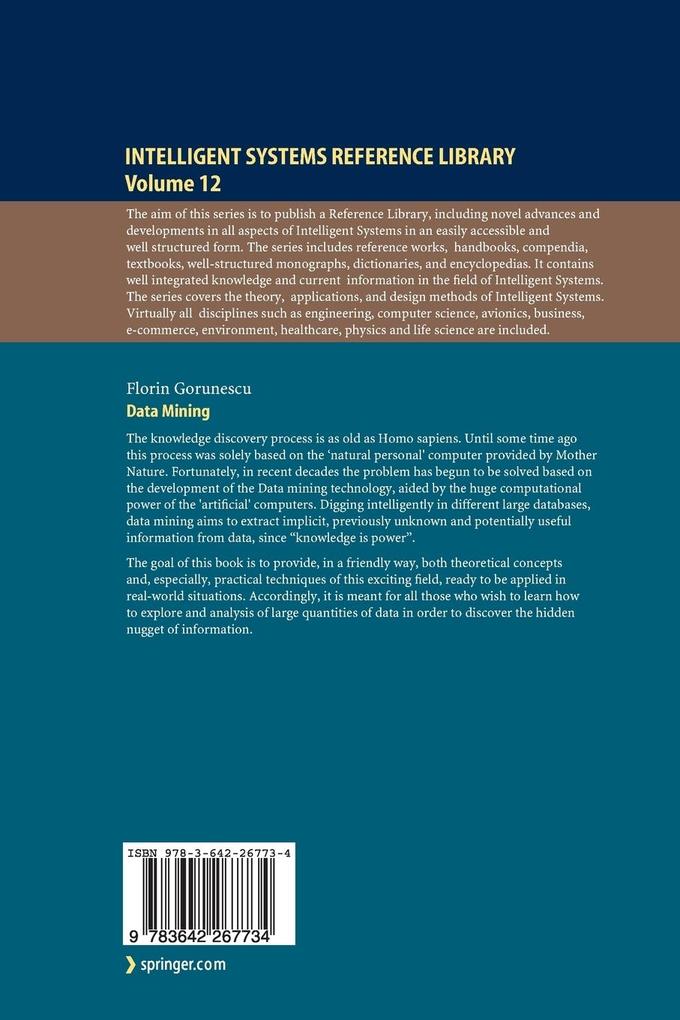 Weitere Ansicht: Data Mining | Florin Gorunescu