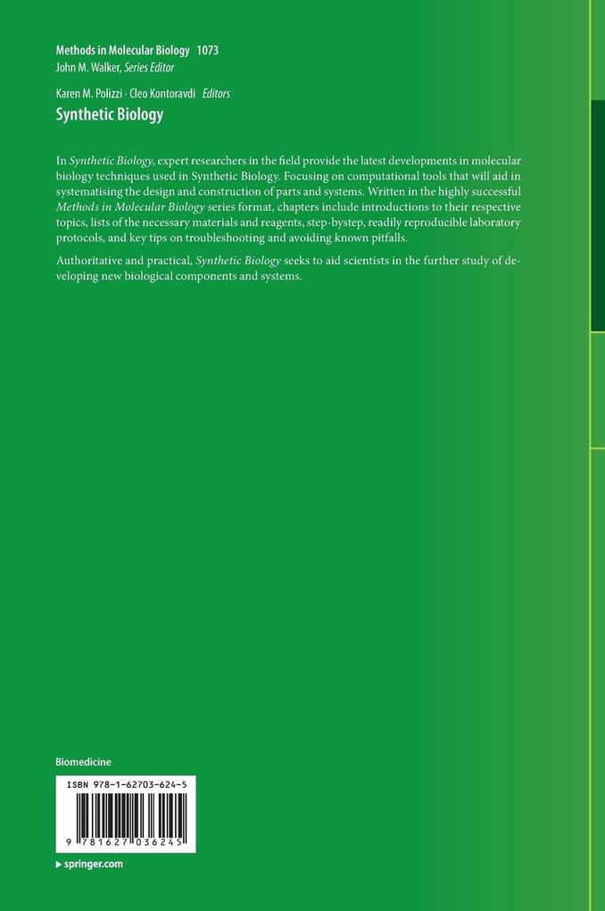 Weitere Ansicht: Synthetic Biology