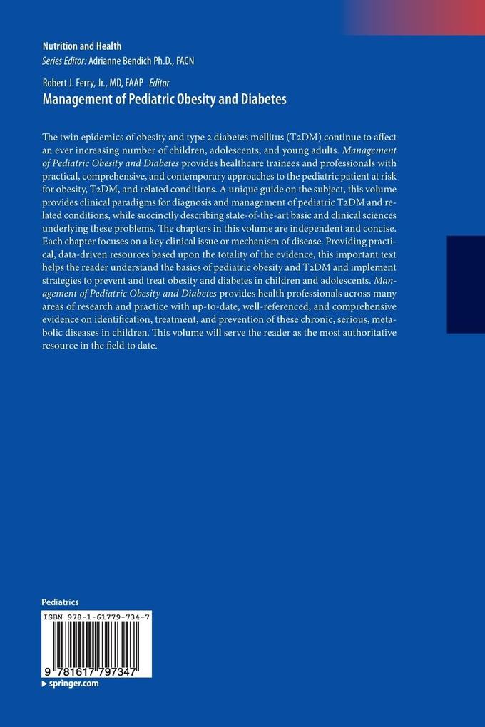 Weitere Ansicht: Management of Pediatric Obesity and Diabetes