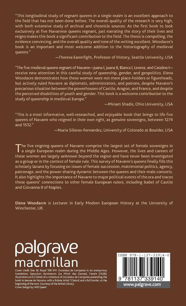 Weitere Ansicht: The Queens Regnant of Navarre | Elena Woodacre
