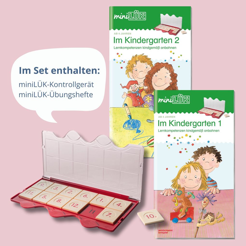 Weitere Ansicht: miniLÜK-Set. Im Kindergarten | Michael Junga
