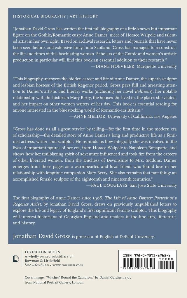 Weitere Ansicht: Life of Anne Damer | Jonathan David Gross