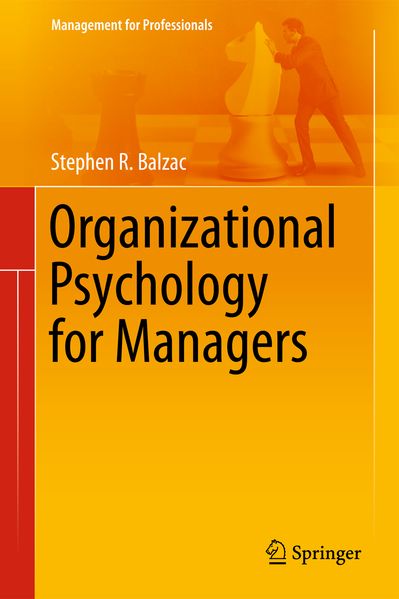 Produktbild: Organizational Psychology for Managers | Stephen R. Balzac