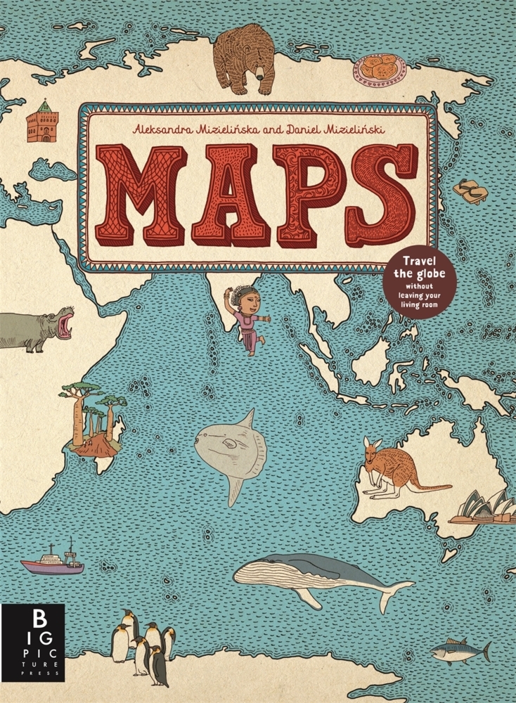 Produktbild: Maps | Daniel Mizielinski, Aleksandra Mizielinska