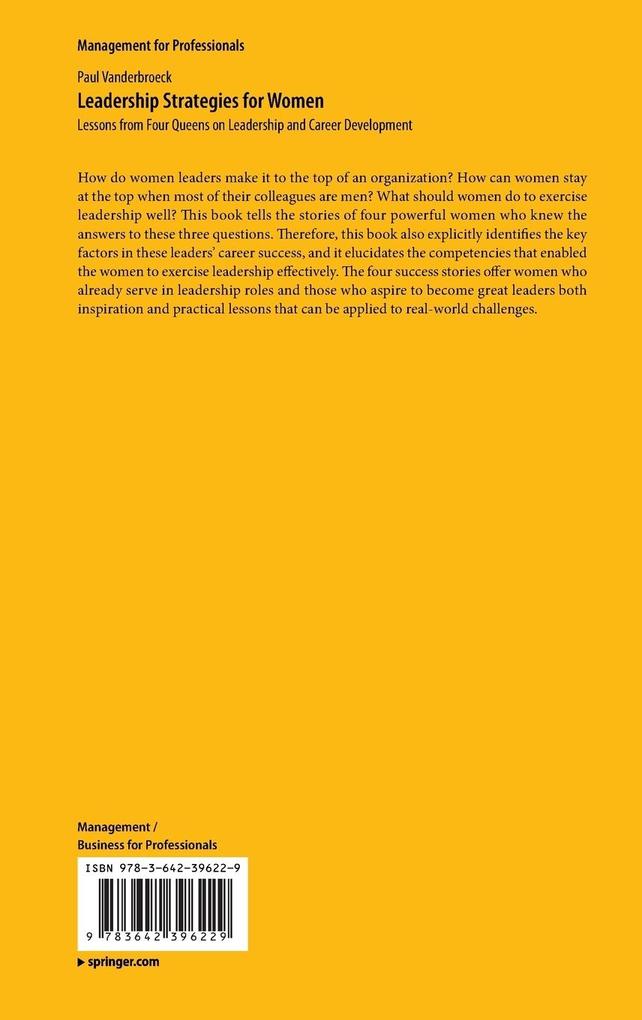 Weitere Ansicht: Leadership Strategies for Women | Paul Vanderbroeck