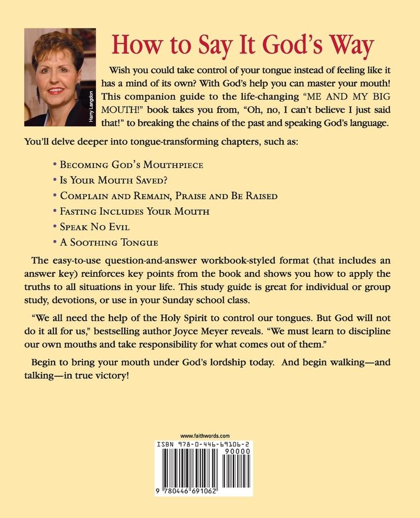 Weitere Ansicht: "Me and My Big Mouth!" | Joyce Meyer