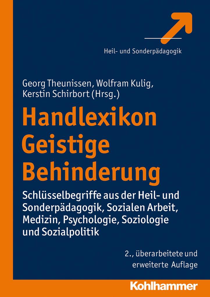 Handlexikon Geistige Behinderung Bei Ebook.de