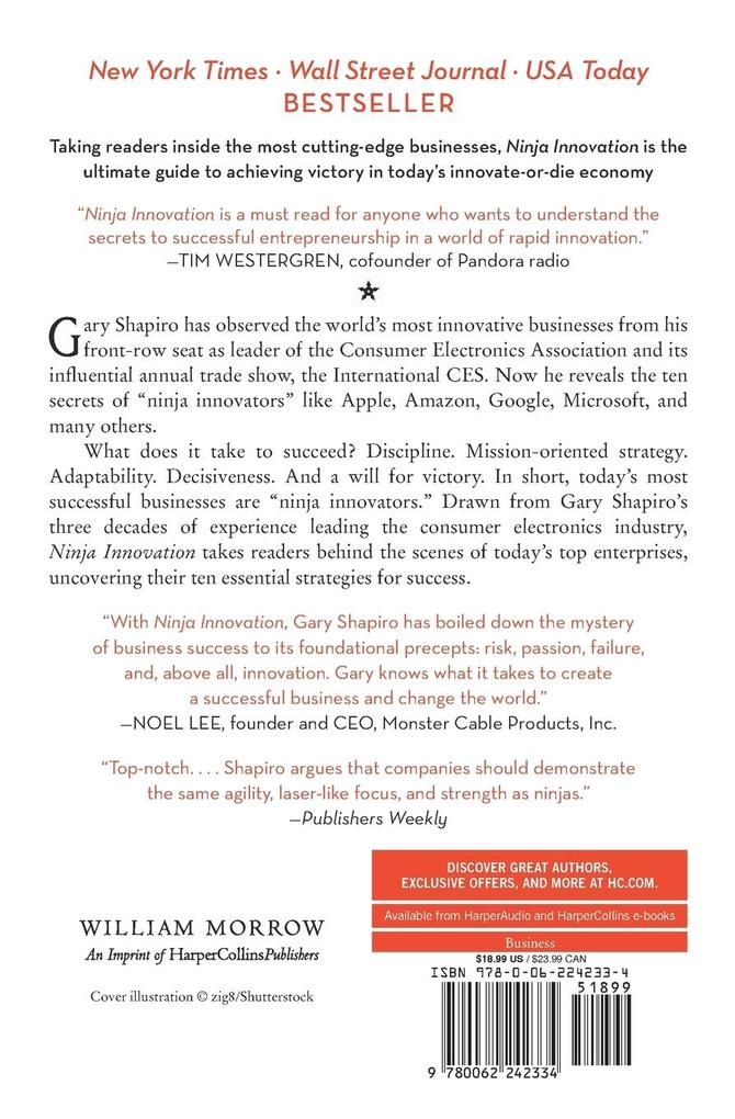 Weitere Ansicht: Ninja Innovation | Gary Shapiro