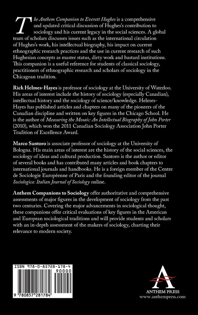 Weitere Ansicht: The Anthem Companion to Everett Hughes