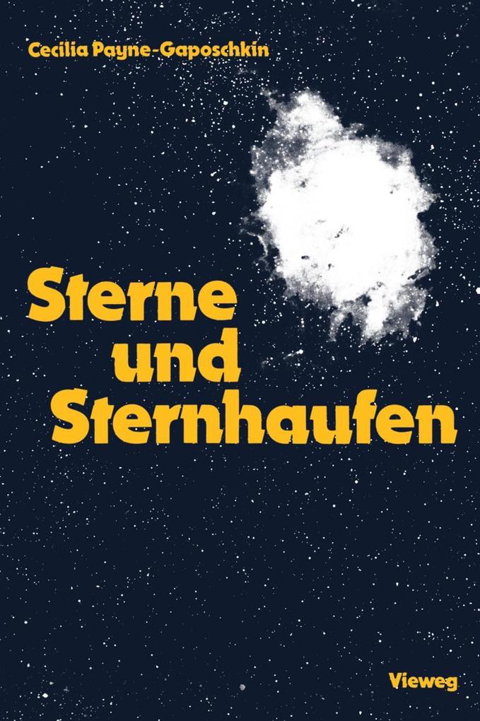 Produktbild: Sterne und Sternhaufen | Cecilia Helena Payne Gaposchkin
