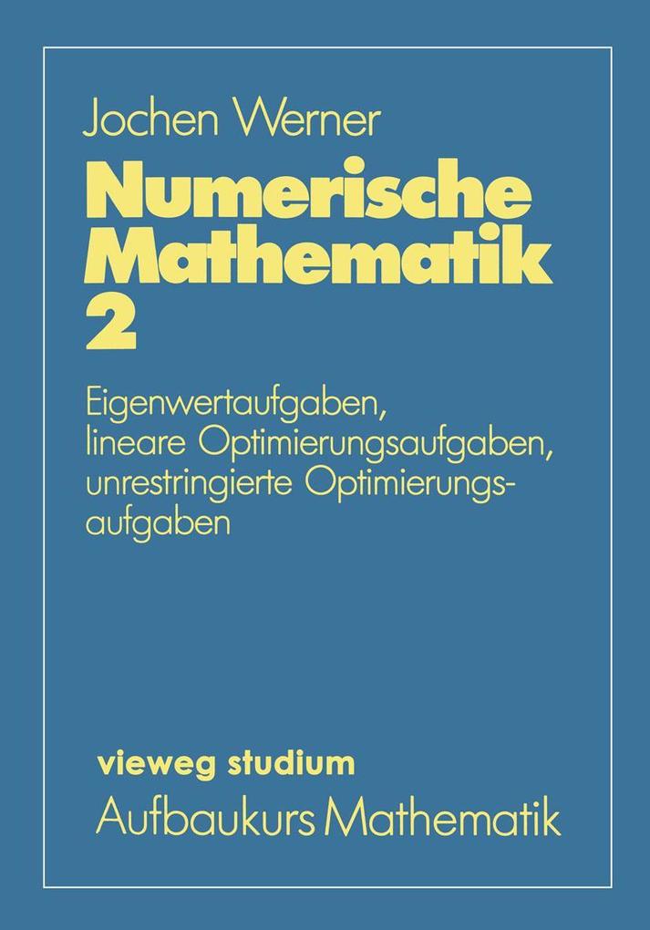 Produktbild: Numerische Mathematik | Jochen Werner