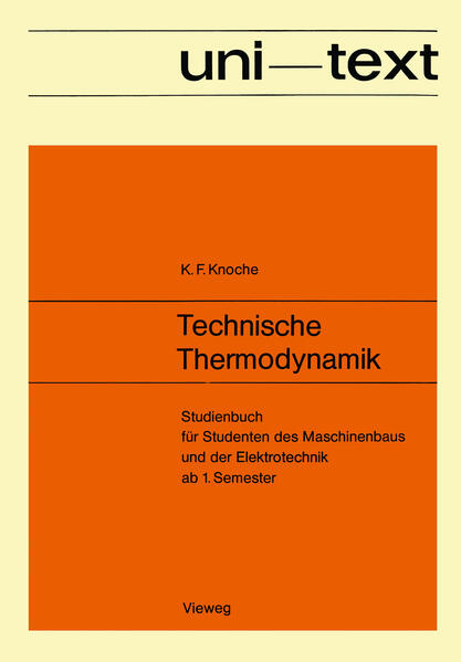 Produktbild: Technische Thermodynamik | Karl Friedrich Knoche