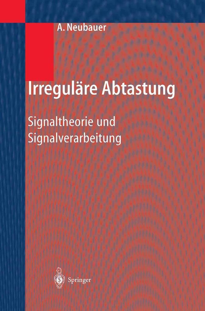 Produktbild: Irreguläre Abtastung | André Neubauer