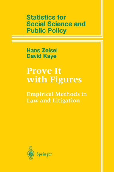 Produktbild: Prove It with Figures | David Kaye, Hans Zeisel