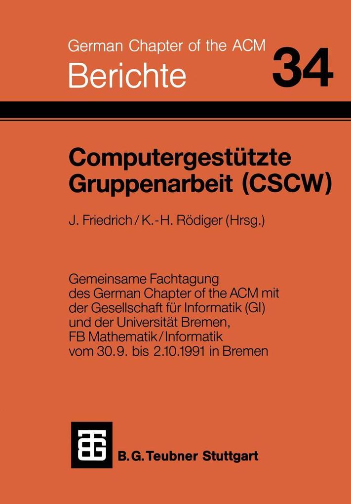 Produktbild: Computergestützte Gruppenarbeit (CSCW)