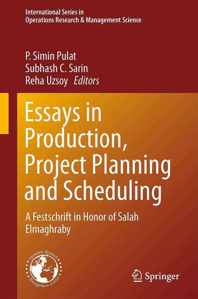 Produktbild: Essays in Production, Project Planning and Scheduling