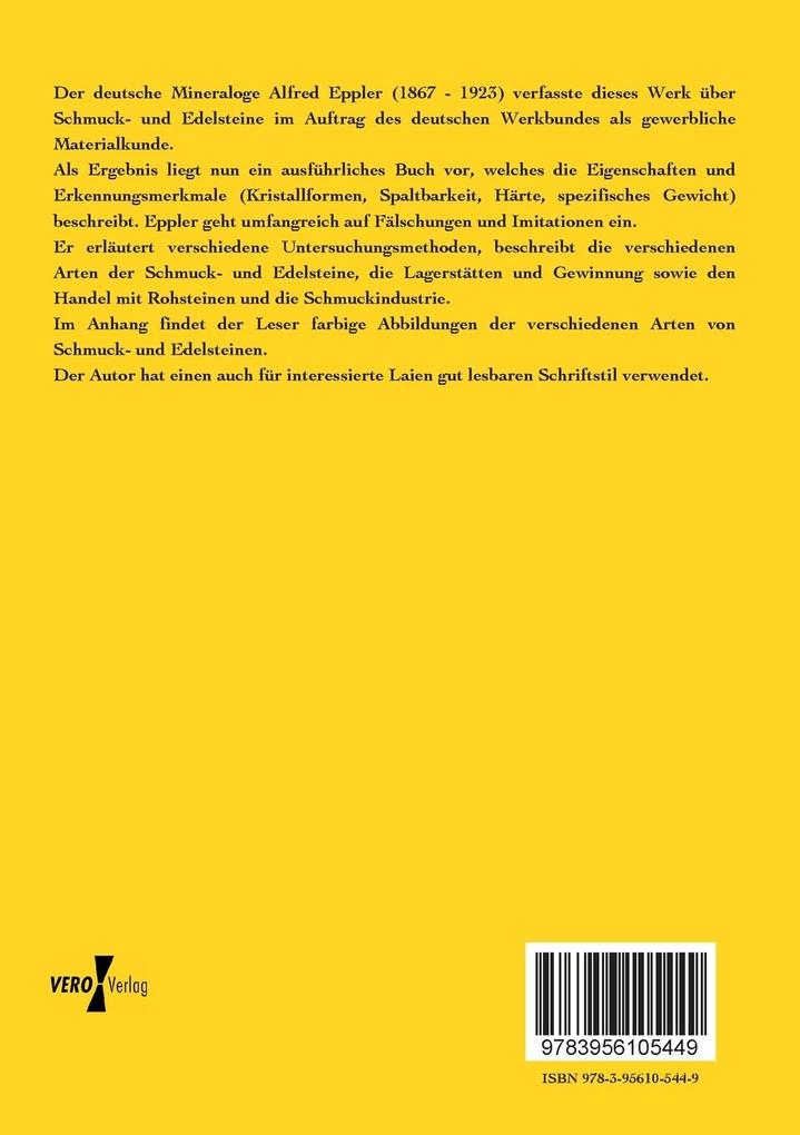 Weitere Ansicht: Die Schmuck- und Edelsteine | Alfred Eppler