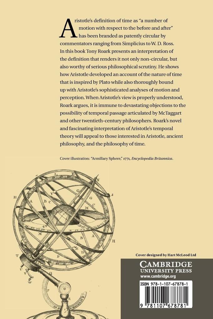 Weitere Ansicht: Aristotle on Time | Tony Roark