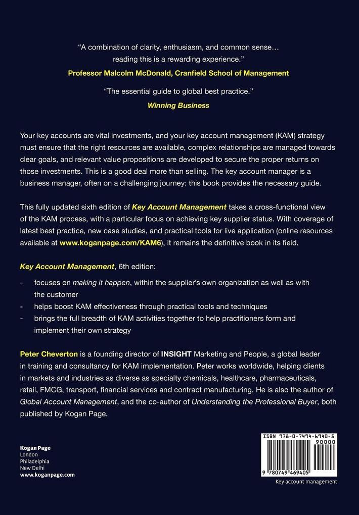 Weitere Ansicht: Key Account Management | Peter Cheverton