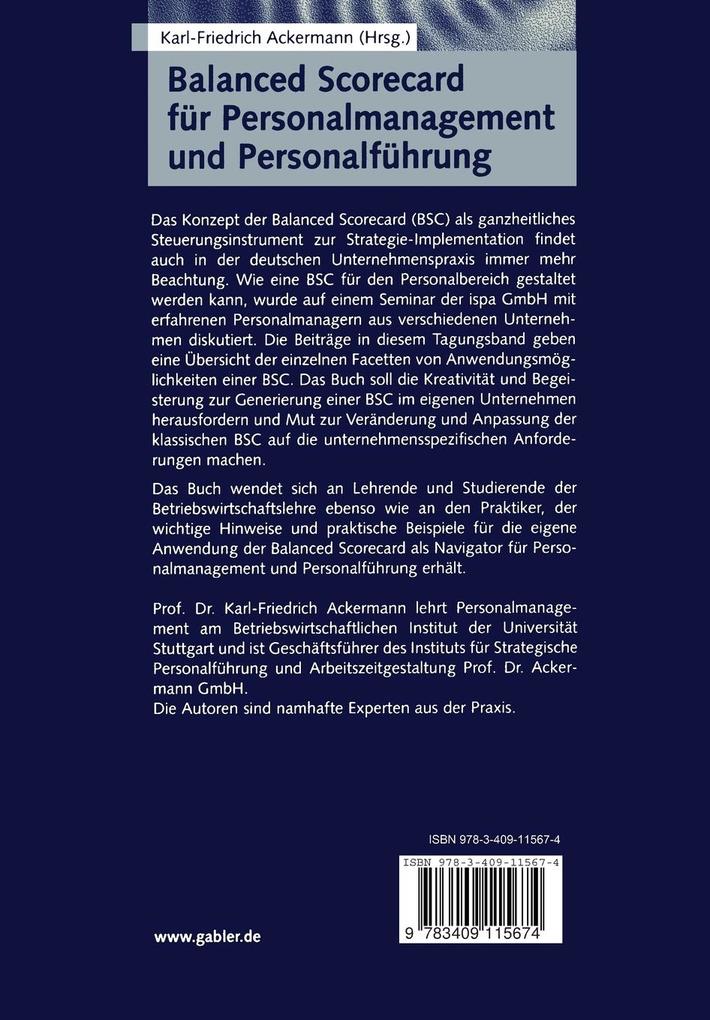 Weitere Ansicht: Balanced Scorecard für Personalmanagement und Personalführung