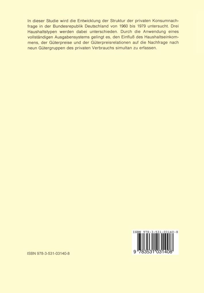 Weitere Ansicht: Die private Konsumnachfrage im Ausgabensystem | Patrick Steinpass