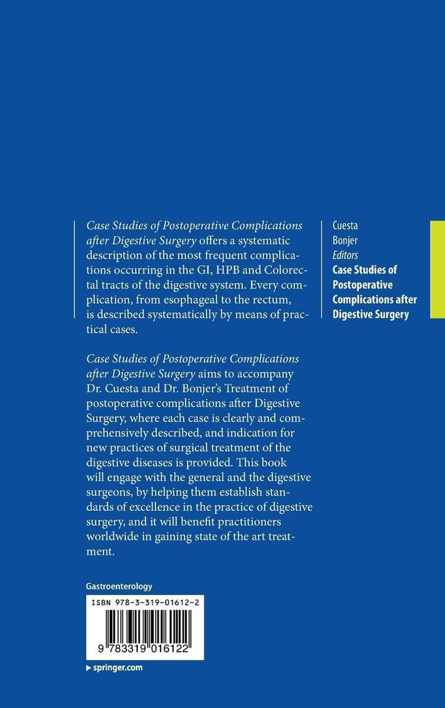Weitere Ansicht: Case Studies of Postoperative Complications after Digestive Surgery