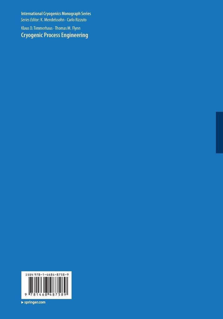 Weitere Ansicht: Cryogenic Process Engineering | Thomas M. Flynn, Klaus D. Timmerhaus
