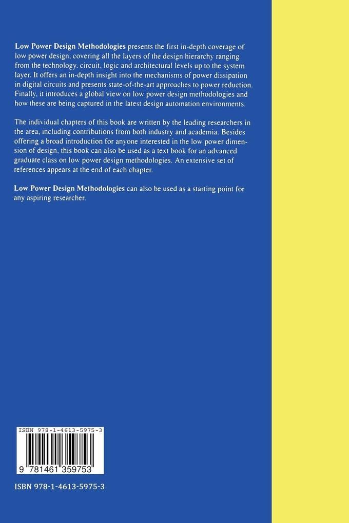 Weitere Ansicht: Low Power Design Methodologies
