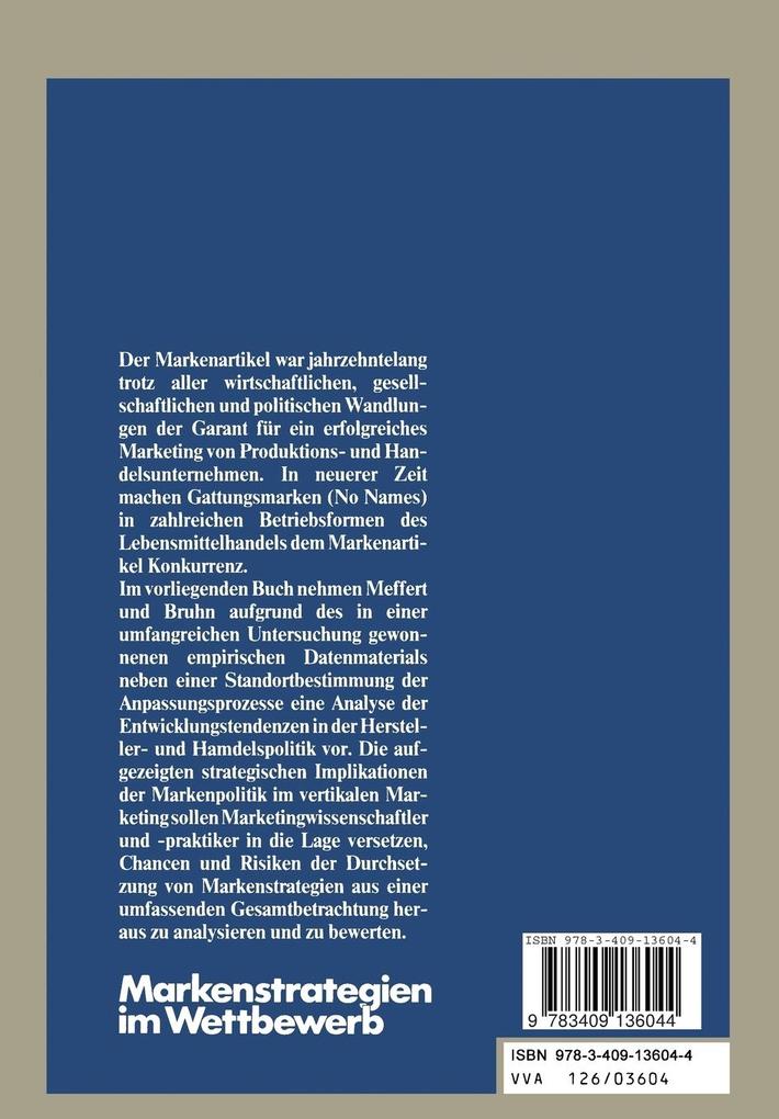 Weitere Ansicht: Markenstrategien im Wettbewerb | Heribert Meffert, Manfred Bruhn