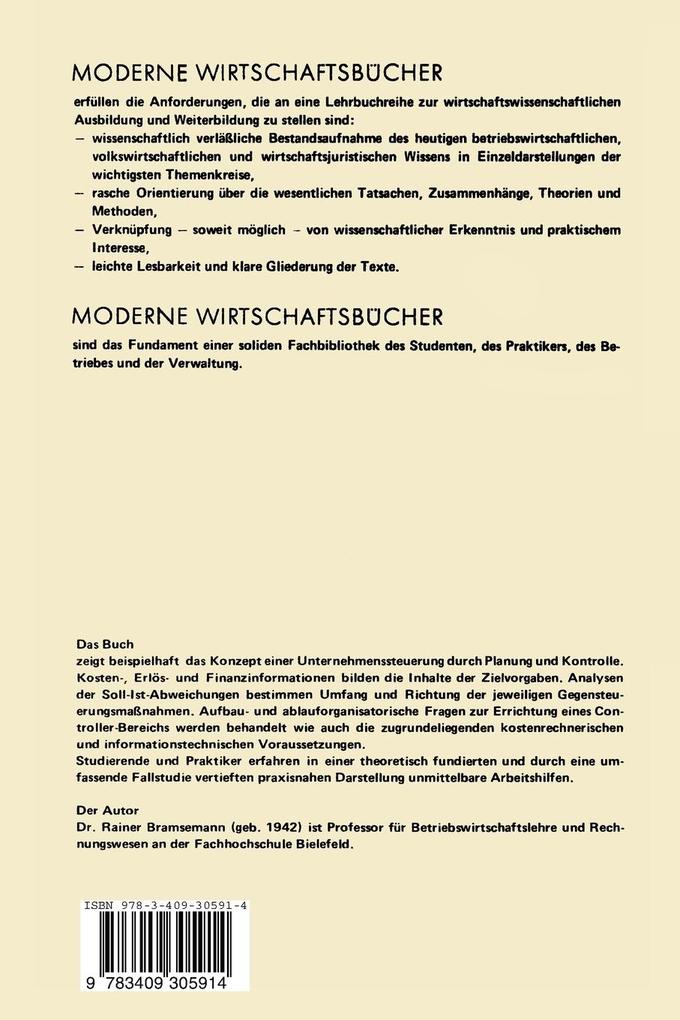 Weitere Ansicht: Controlling | Rainer Bramsemann