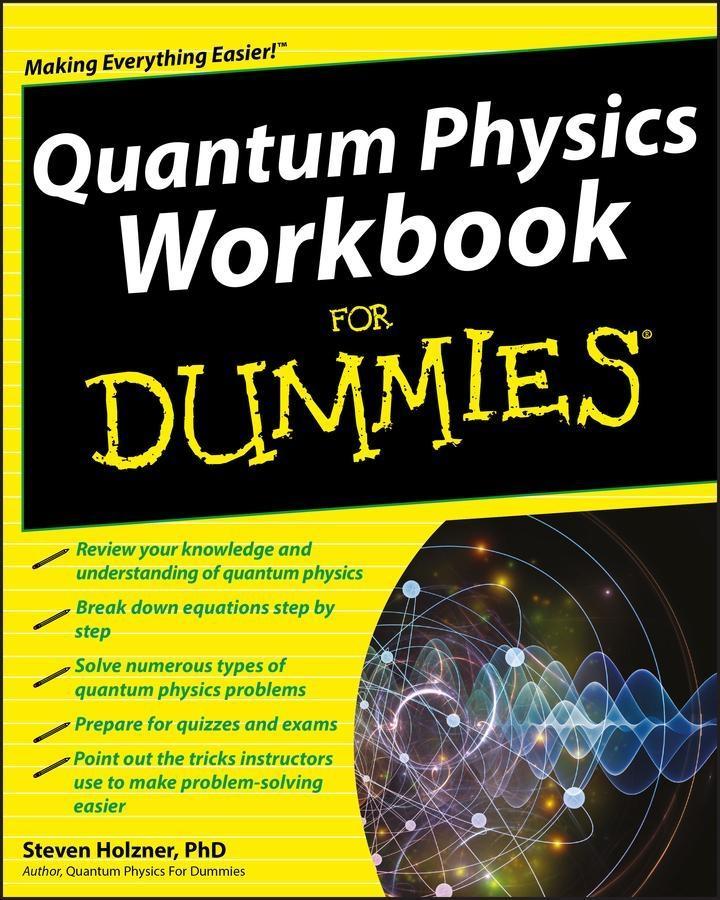 Produktbild: Quantum Physics Workbook For Dummies | Steven Holzner