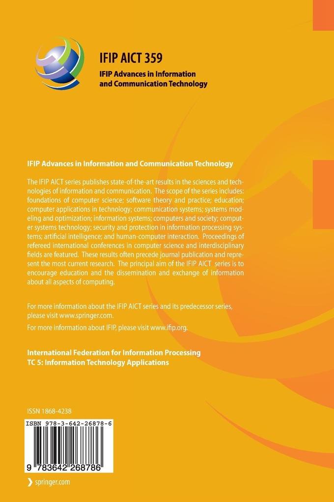 Weitere Ansicht: Environmental Software Systems. Frameworks of eEnvironment