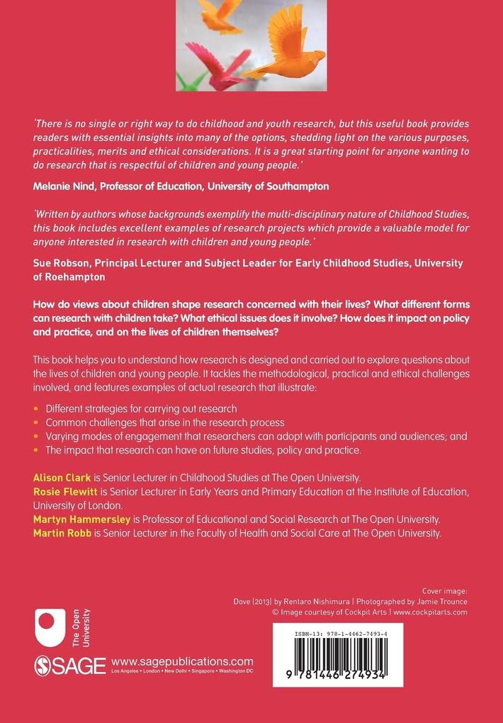 Weitere Ansicht: Understanding Research with Children and Young People