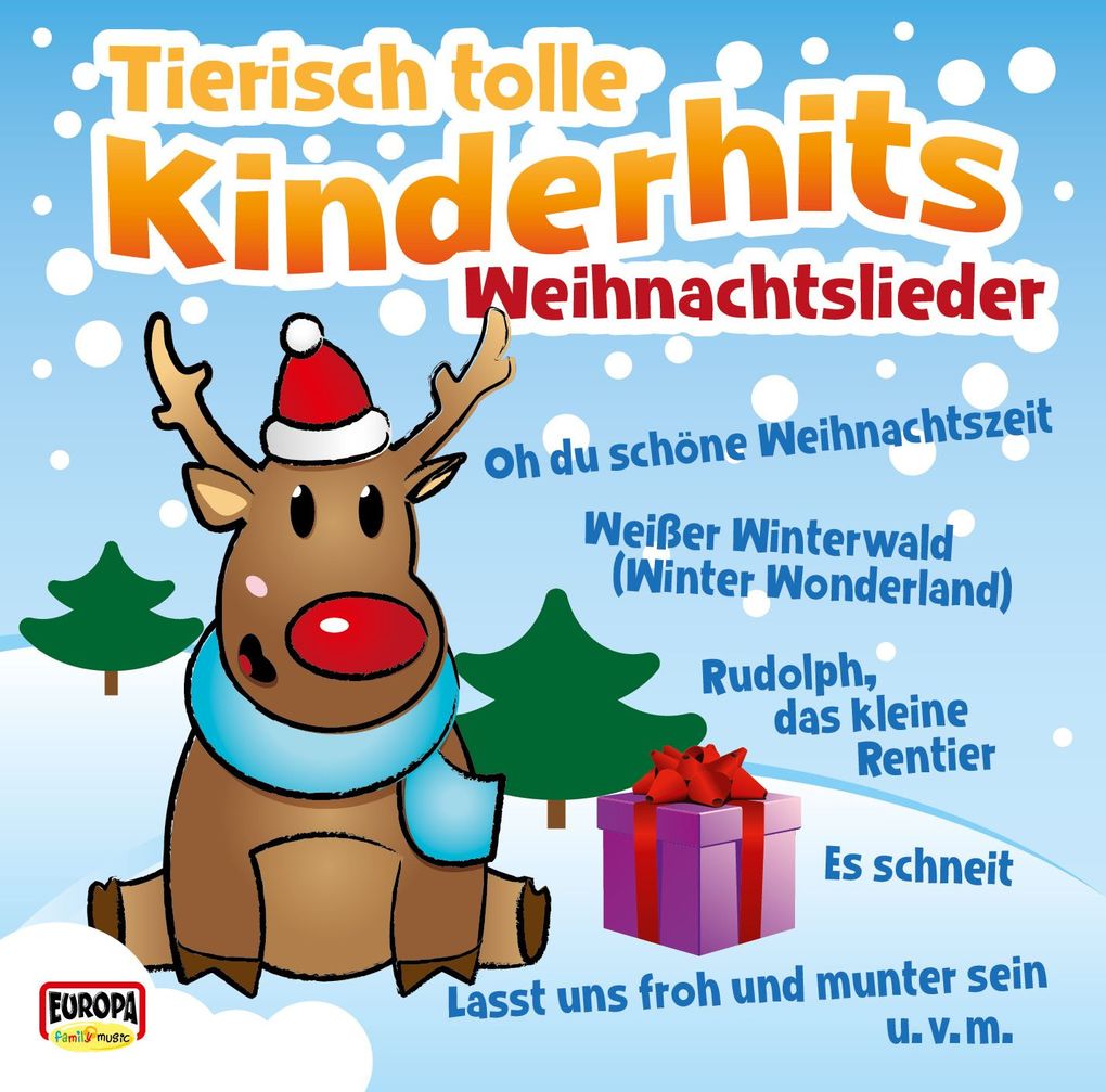 Produktbild: Tierisch tolle Kinderhits-Weihnachtslieder | Kinderliederbande