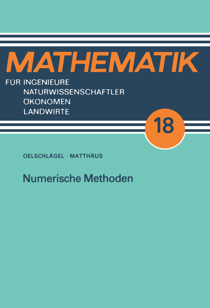 Produktbild: Numerische Methoden | Wolf-Gert Matthäus, Dieter Oelschlägel