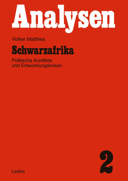 Produktbild: Schwarzafrika | Volker Matthies