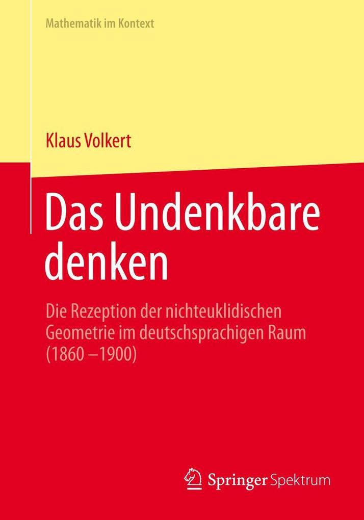 Produktbild: Das Undenkbare denken | Klaus Volkert