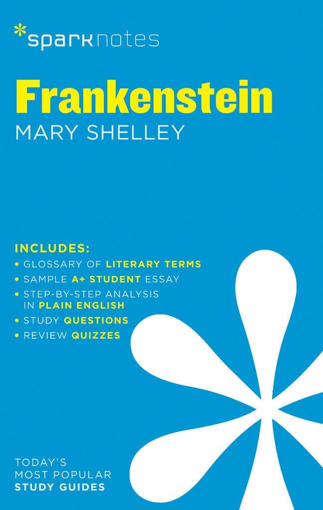 Produktbild: Frankenstein Sparknotes Literature Guide | SparkNotes, Mary Shelley