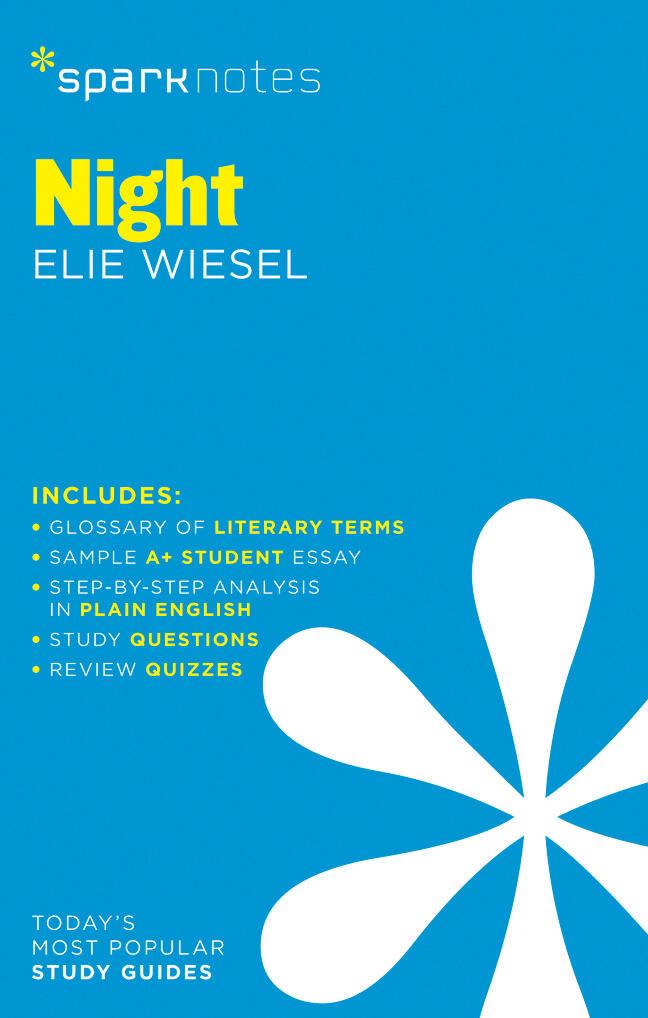 Produktbild: Night Sparknotes Literature Guide | Sparknotes, Elie Wiesel