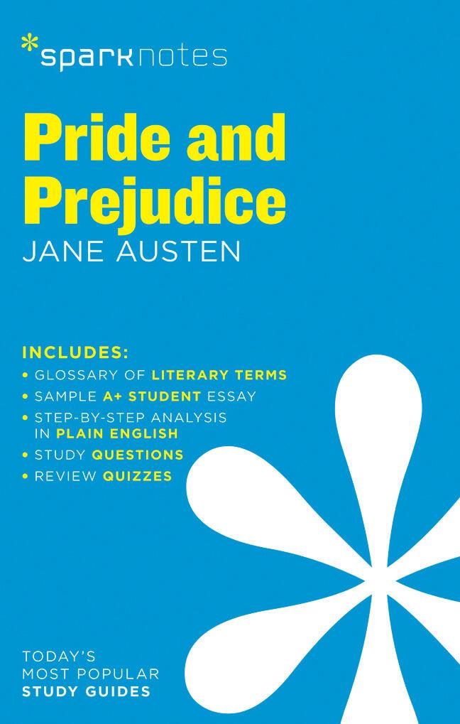 Produktbild: Pride and Prejudice Sparknotes Literature Guide | SparkNotes, Jane Austen