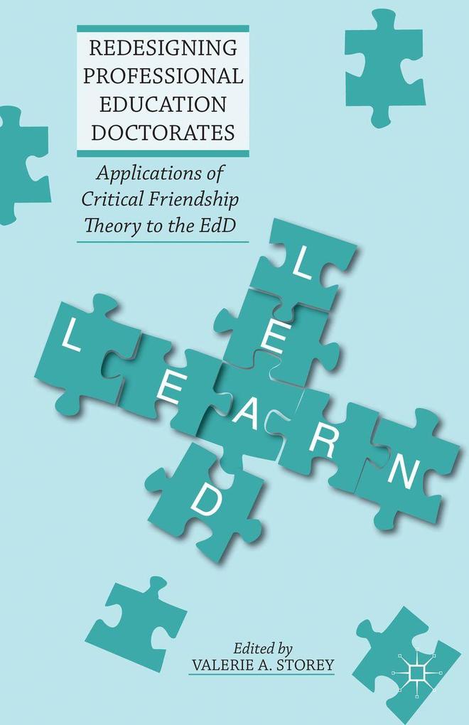 Produktbild: Redesigning Professional Education Doctorates | Valerie A. Storey